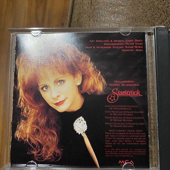 REBA CD 💿 Reba McEntire Read My Mind - Picture 12 of 16